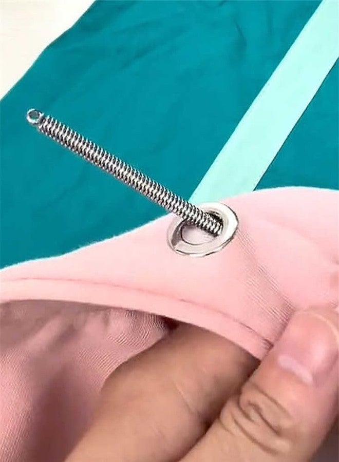 Kunya Pant Drawsting Puller Stainless Steel Flexible/Bendable Spring Multi-Purpose Elastic/Rope Drawstring Threading Tool. (2Pcs) - Image 1